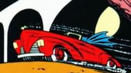 The original Batmobile is designed with a classic, vintage look and feel and features a streamlined body and iconic fins (Image via DC Comics)